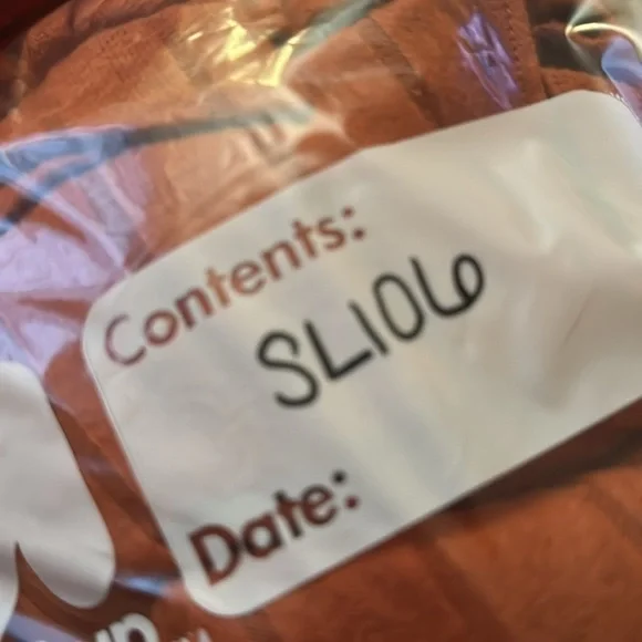 BP Women’s Rust Color Ribbed Robe Size XL - Picture 10 of 10